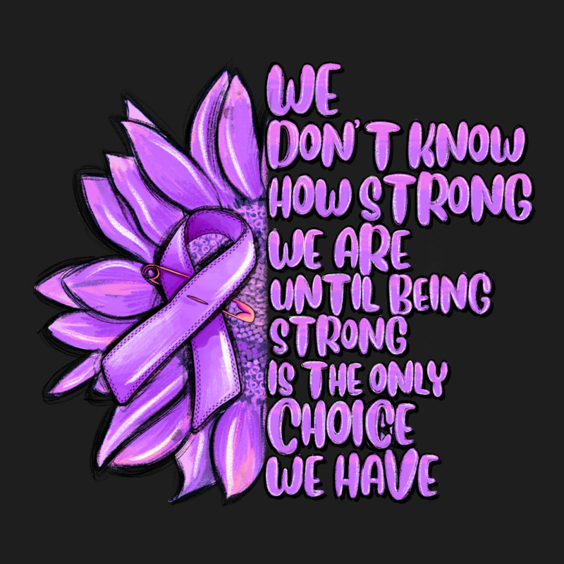 Purple Pancreatic Cancer Sunflower And Cancer Ribb Heavyweight Hoodie by MaliasSmallBusiness | Teevron