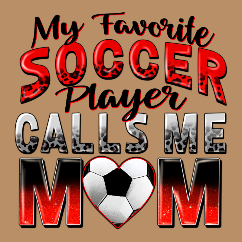 My Favorite Soccer Player Calls Me Mom Vintage Hoodie by Zillion Design Studio | Teevron
