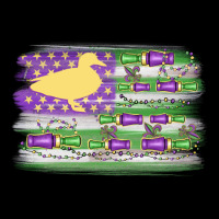 Mardi Gras Duck Call Flag Premium Sweatshirt | Teevron