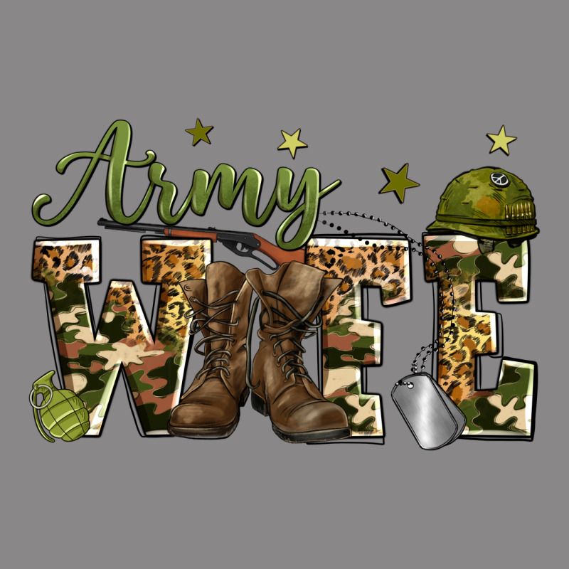 Army Wife Vintage Tee by Zillion Design Studio | Teevron