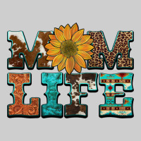 Western Cowhide Leopard Turquoise  Leather Aztec Sunflower Mom Premium Tee | Teevron