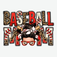 Baseball Mom Messy Bun Urban Heavy Tee | Teevron
