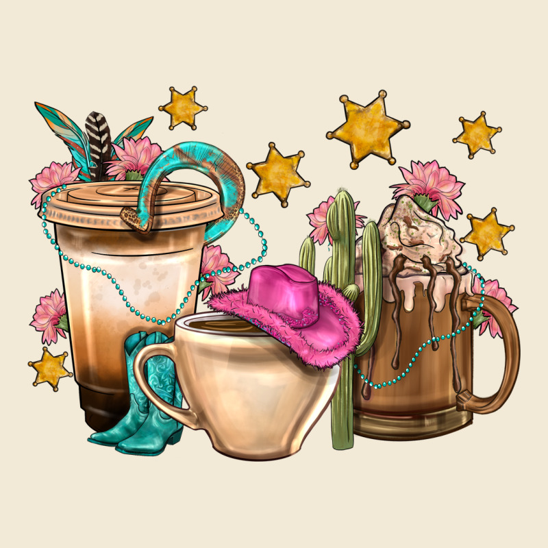 Western Cowgirl Coffee Cup Bbs Premium Hoodie by BundleAndBundleShop | Teevron