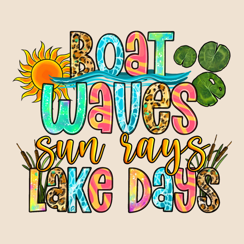 Boat Waves Sun Rays Lake Days Urban Heavy Tee by Zillion Design Studio | Teevron