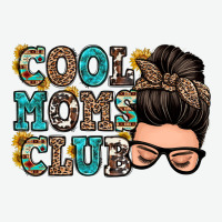 Cool Moms Club Messy Bun Urban Heavy Tee | Teevron