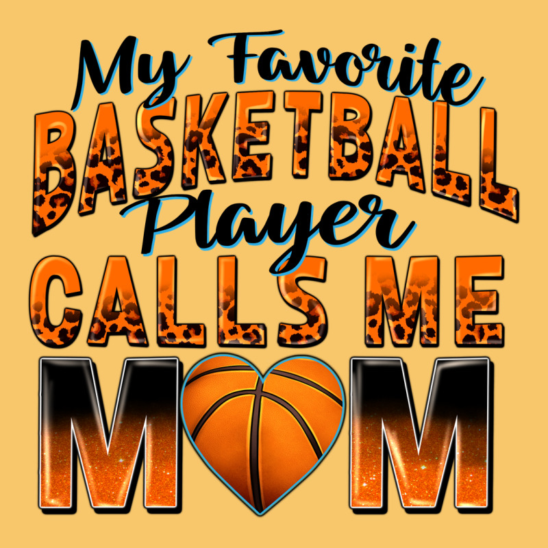 My Favorite Basketball Player Calls Me Mom Vintage Hoodie by Zillion Design Studio | Teevron