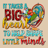 Big Heart To Help Shape Little Minds Tbw Heavyweight Sweatshirt | Teevron