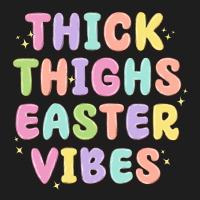 Thicks Thighs Easter Vibes Heavyweight Hoodie | Teevron
