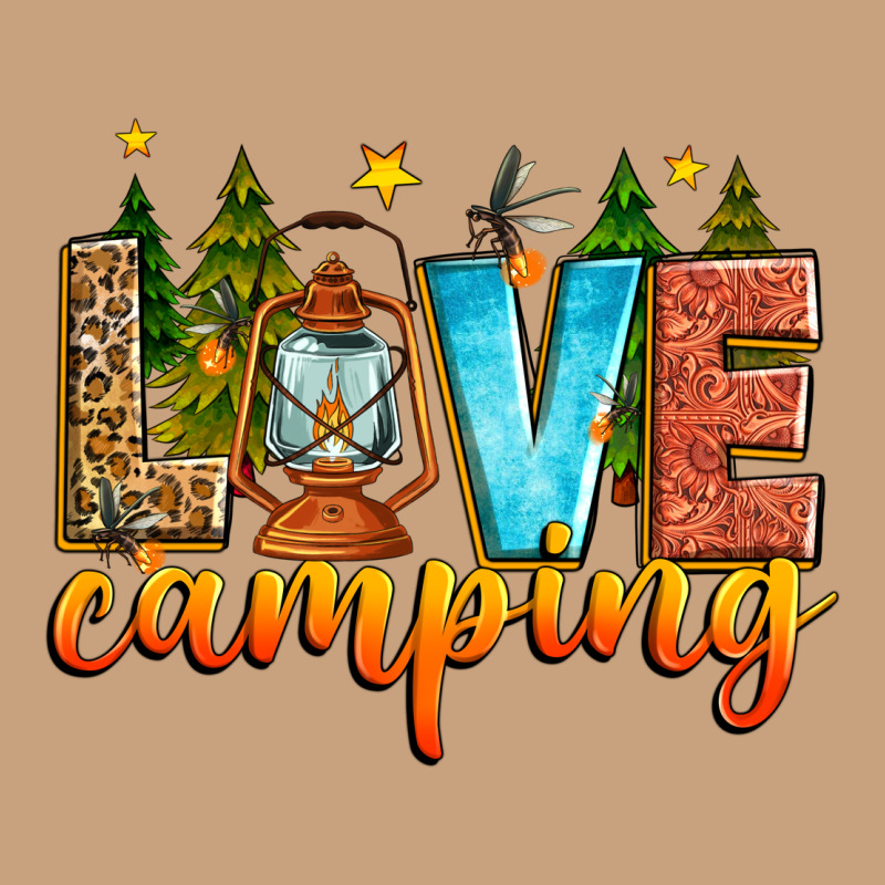 Love Camping Vintage Tee by Zillion Design Studio | Teevron
