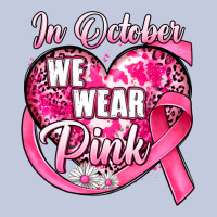 In October We Wear Pink Heart Long Sleeve Tee | Teevron