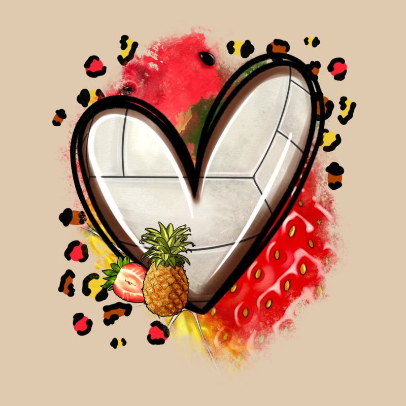 Fruits And Volleyball Heart Heavyweight Sweatshirt by Zillion Design Studio | Teevron