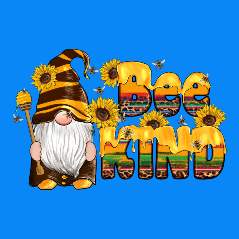 Western Bee Kind Gnomes Bee Honey Sunflowers Leopard Serape Zipper Hoodie by Artiststas | Teevron