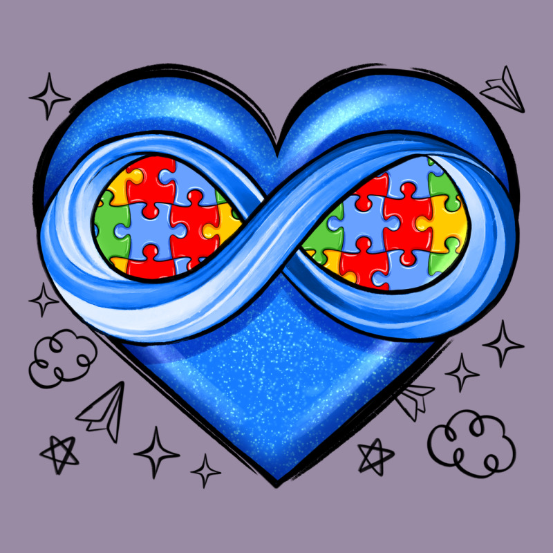 Infinity Heart Autism Awareness Classic Tee by JahusDesignShop | Teevron