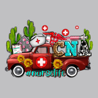 Cna Nurse Truck With Cactus And Sunflowers Long Sleeve Tee | Teevron
