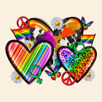 Pride Hearts Vintage Hoodie | Teevron