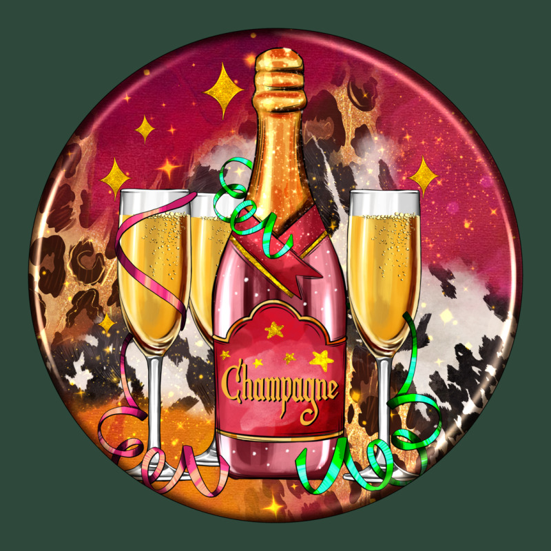 Christmas Champagne Bottle And Champagne's Zipper Hoodie by AdoDesignShop | Teevron