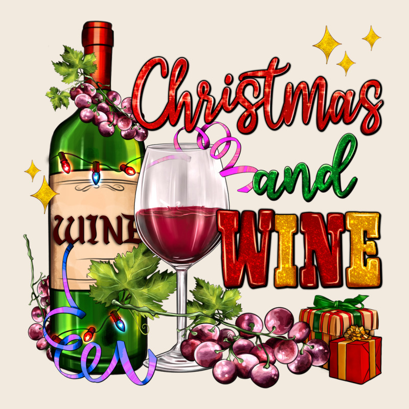 Christmas And Wine Zipper Hoodie by AdoDesignShop | Teevron