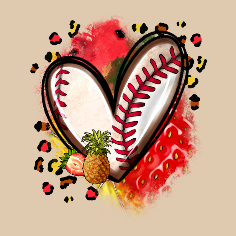 Fruits And Baseball Heart Heavyweight Sweatshirt by Zillion Design Studio | Teevron