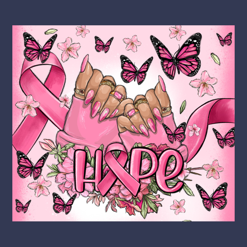 Breast Cancer Nails Hope Heavyweight Hoodie by MaliasSmallBusiness | Teevron