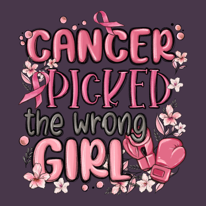 Cancer Picked The Wrong Girl Malia Heavyweight Hoodie by MaliasSmallBusiness | Teevron