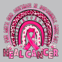 Heal Cancer Rainbow Long Sleeve Tee | Teevron