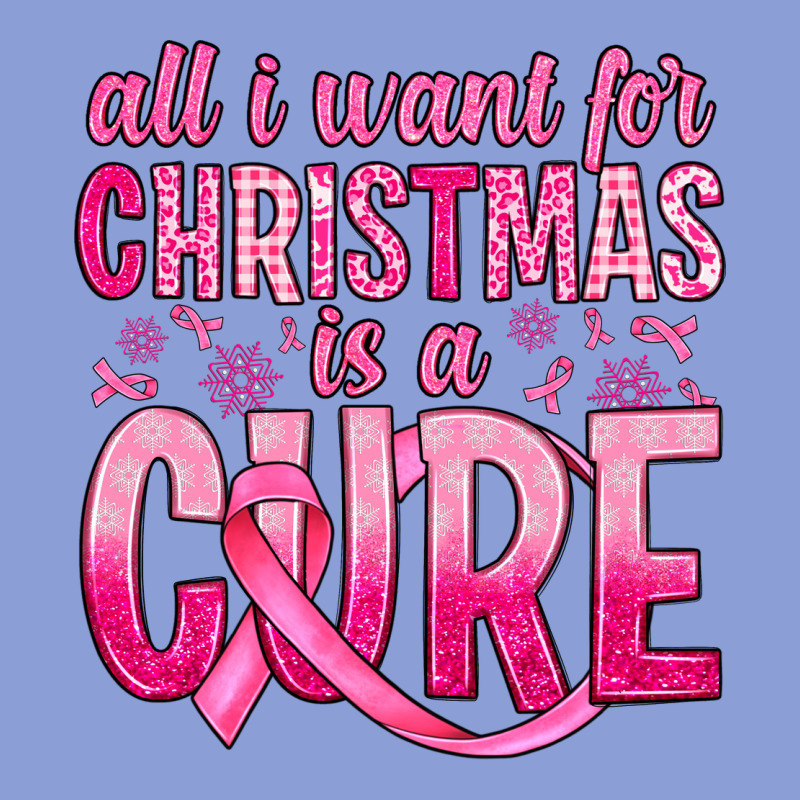 All I Want For Christmas Is A Cure Long Sleeve Tee by JahusDesignShop | Teevron
