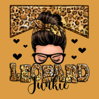 Leopard Junkie Messy Bun Urban Heavy Tee | Teevron