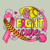 Breast Cancer Go Fight Cure Softball Long Sleeve Tee | Teevron