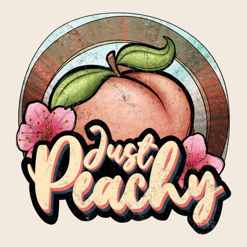 Just Peachy Zipper Hoodie by JahusDesignShop | Teevron