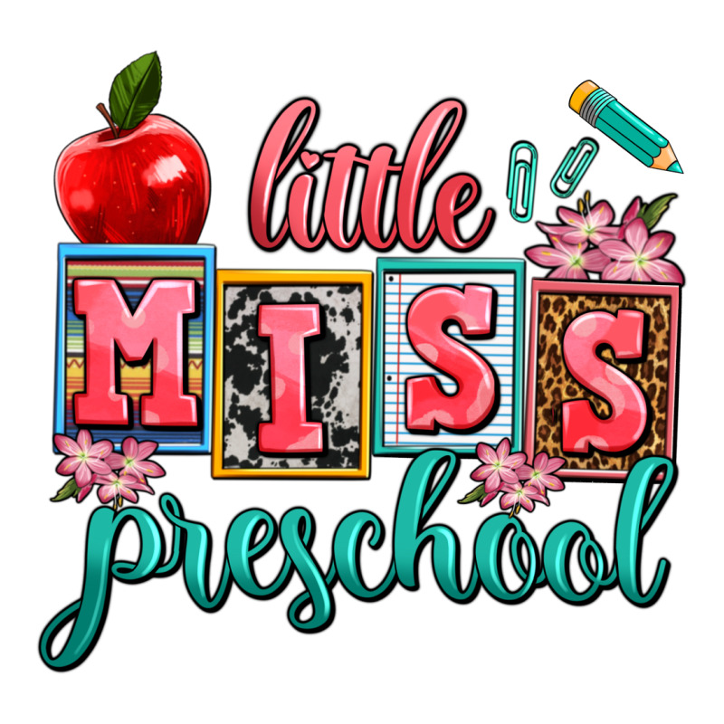 Little Miss Preschool Long Sleeve Tee by AdoDesignShop | Teevron