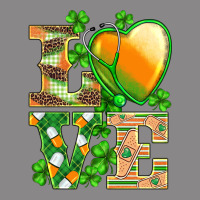 St.patricks Nurse Love Heart Stethoscope Vintage Tee | Teevron
