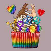 Pride Rainbow Cupcake Vintage Hoodie | Teevron