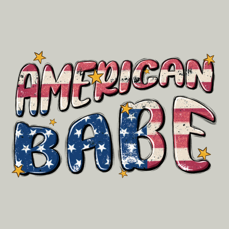 American Babe Heavyweight Hoodie by MaliasSmallBusiness | Teevron