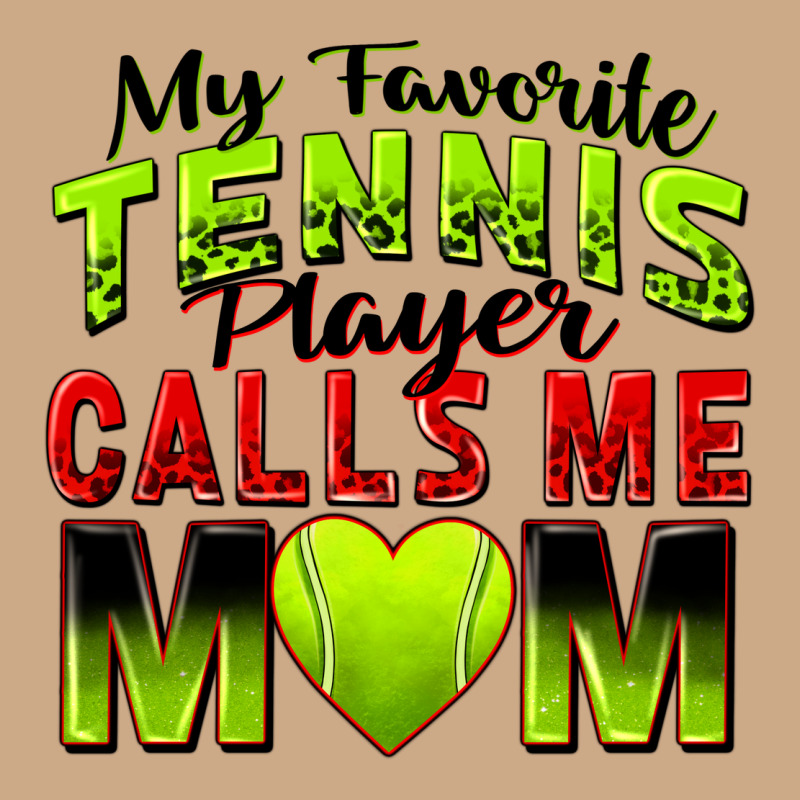 My Favorite Tennis Player Calls Me Mom Vintage Hoodie by Zillion Design Studio | Teevron