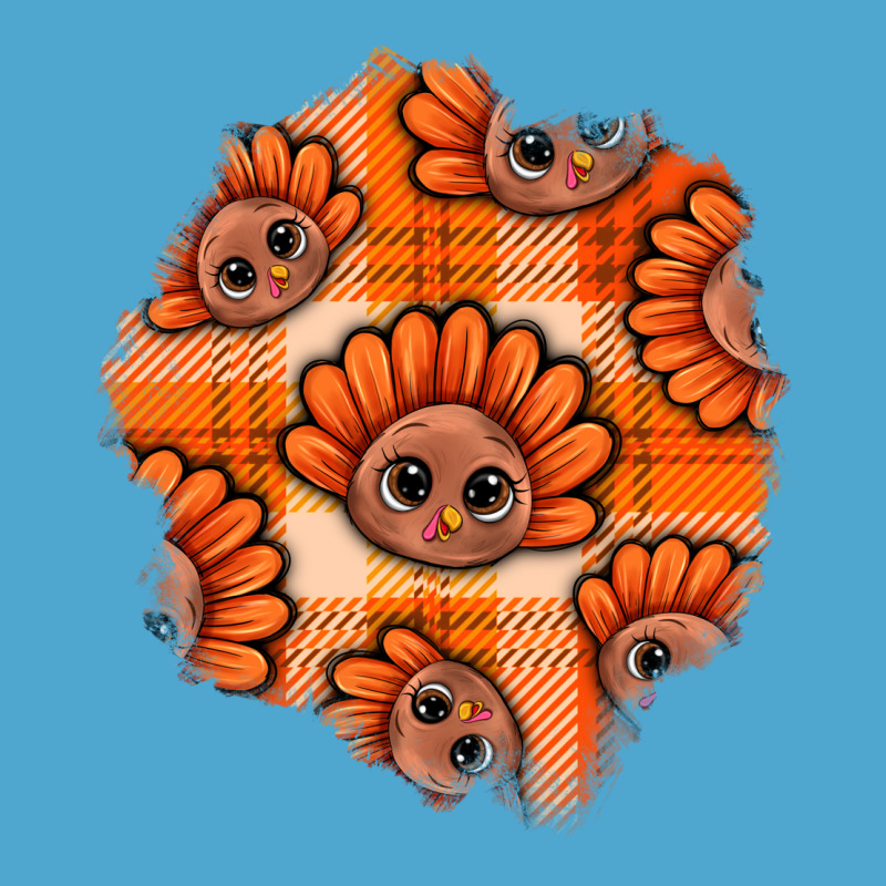 Thanksgiving Turkey With Tartan Patch Premium Hoodie by BundleAndBundleShop | Teevron