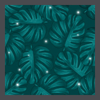 Tropical  Leaves Seamless Pattern Zipper Hoodie | Teevron
