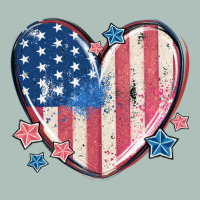 Usa Heart Heavyweight Hoodie | Teevron