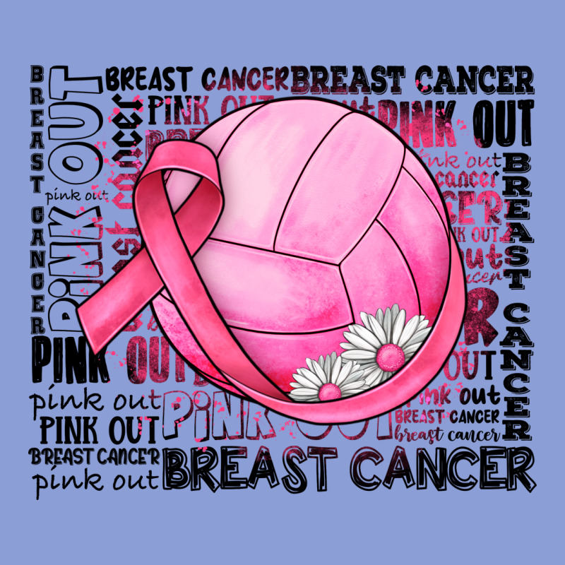 Breast Cancer Volleyball Long Sleeve Tee by JahusDesignShop | Teevron
