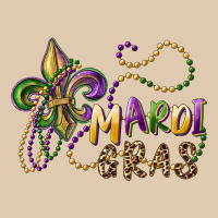 Mardi Gras Fleur De Lis And Beads Heavyweight Sweatshirt | Teevron