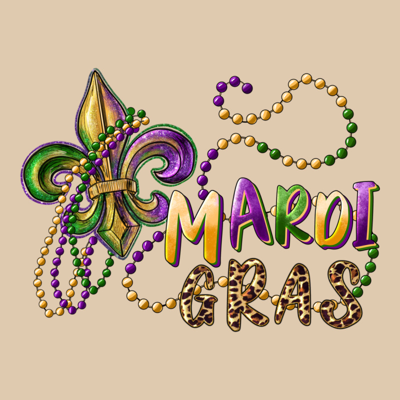 Mardi Gras Fleur De Lis And Beads Heavyweight Sweatshirt by RanaPortraitStore | Teevron