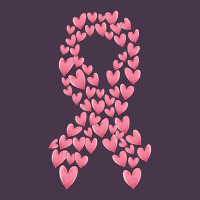 Breast Cancer Ribbon Heavyweight Hoodie | Teevron