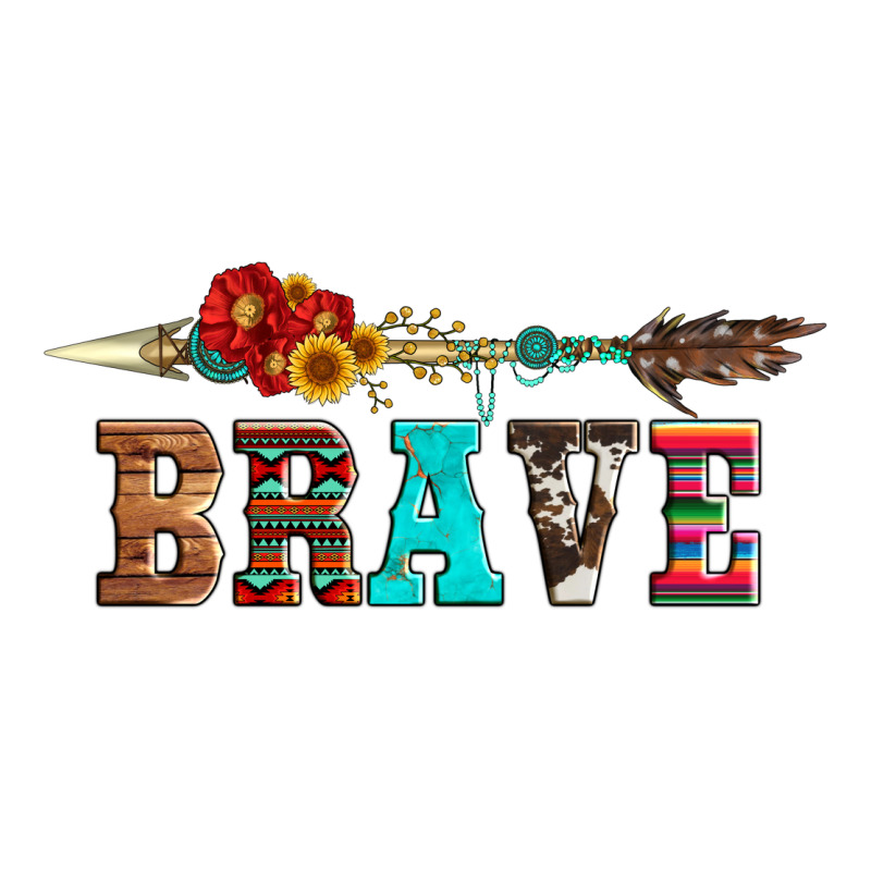 Brave And Aztec Wood Sunflower With Arrow Premium Tee by Artiststas | Teevron