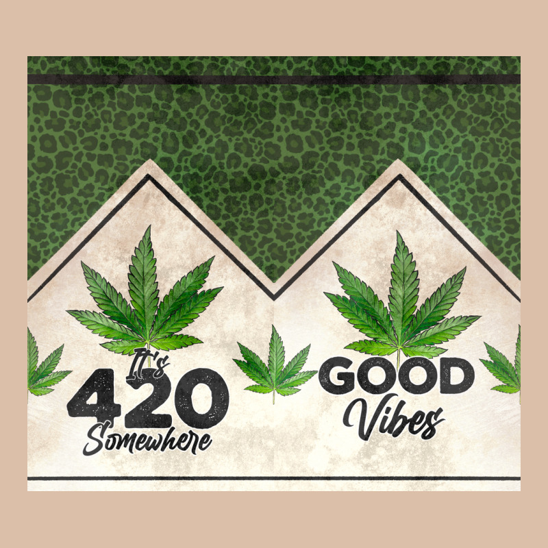 420 Somewhere Good Vibes Weed Tumbler2 Urban Heavy Tee by CTS Tumbler Store | Teevron