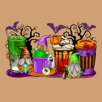 Halloween Gnomes Coffee Cups Vintage Tee | Teevron