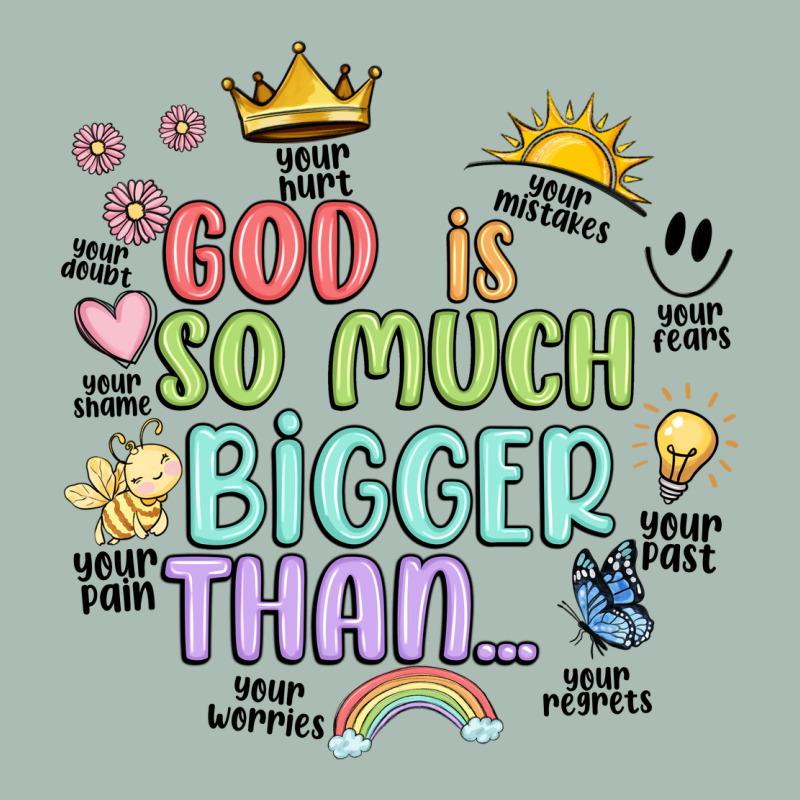 God Is Bigger Classic Tee by JahusDesignShop | Teevron