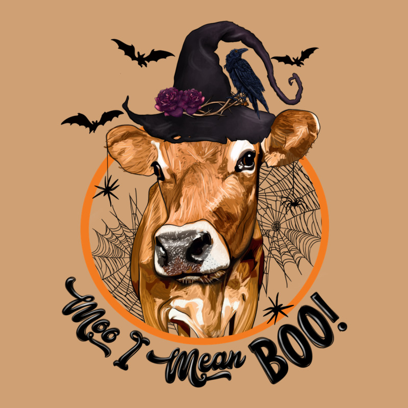 Halloween Cow Moo I Mean Boo Vintage Tee by texasbilliewilder | Teevron