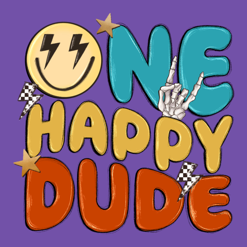 One Happy Dude Premium Sweatshirt by MaliasSmallBusiness | Teevron