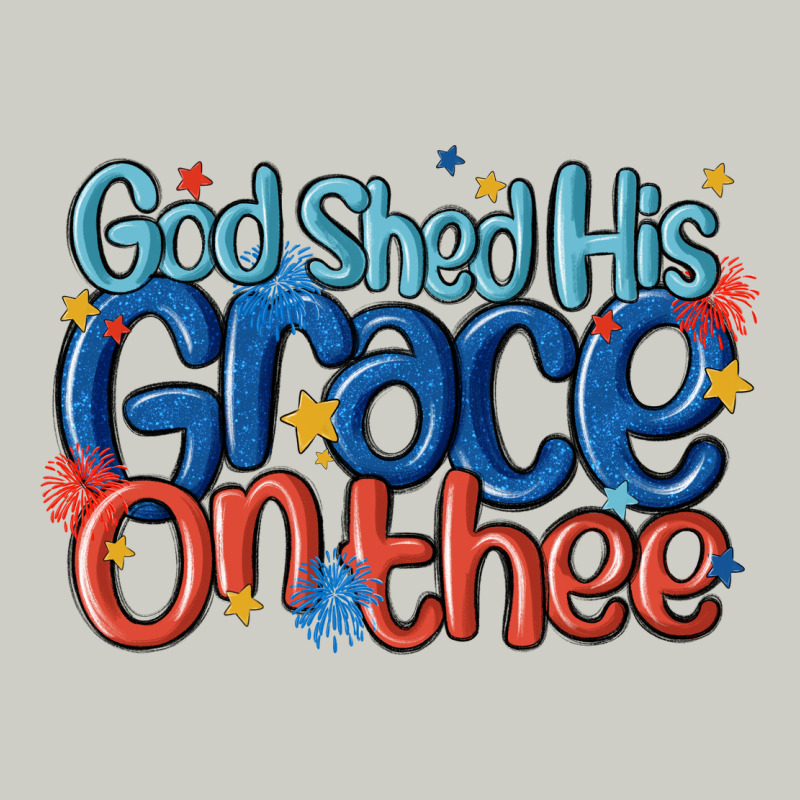 God Shed His Grace On The Thee Heavyweight Hoodie by MaliasSmallBusiness | Teevron