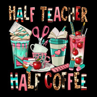 Half Teacher Half Coffee Heavyweight Sweatshirt | Teevron