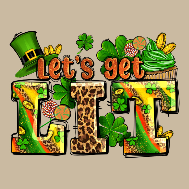 St Patricks Lets Get Lit Long Sleeve Tee by AdoDesignShop | Teevron